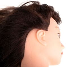 Aga Kadeřnická hlava - školení - přírodní vlasy hnědé