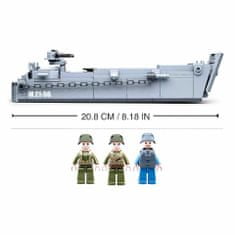 Sluban Army ww2 m38-b0855 vyloďovací člun