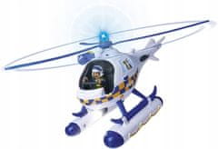 Simba Hasič Sam Policejní vrtulník Akční figurka Ros