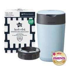 VERVELEY TOMMEE TIPPEE Twist & Click Blue FFP zásobník na pleny