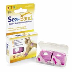 Babys SEA-BAND Akupresurní náramky proti nevolnosti pro děti, růžové