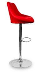 Aga 2x Barová židle Červená