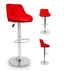 Aga 2x Barová židle Červená