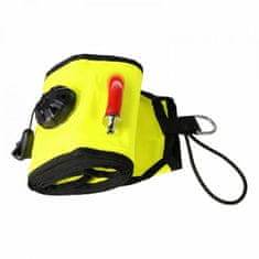 AQUALUNG Bójka NYLON YELLOW EMERGENCY DECO STOP BUOY 145 x 15 cm žlutá