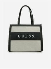 Guess Černo-béžová dámská kabelka Guess Monique Tote UNI