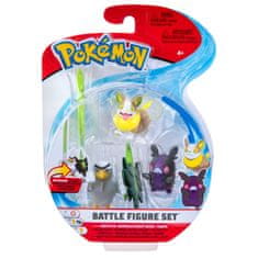 Jazwares Pokémon akční figurky Sirfetchd Morpeko a Yamper 5 - 8 cm