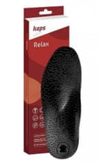 Kaps Relax Black kožené ortopedické pohodlné vložky do bot velikost 38