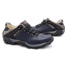 KENT Pánské trekové boty 116 navy blue velikost 45