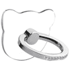 Kaku Ring Holder - držák na mobil prsten, medvěd stříbrná