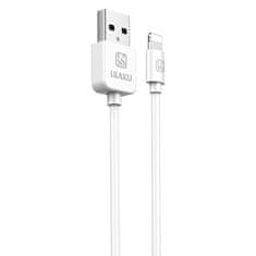 Kaku Nabíječka do sítě 2,4 A 2xUSB + kabel iPhone Lightning 1m KAKU QIFAN (KSC-397) bílá