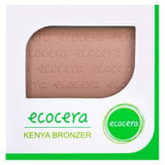 Ecocera Kenya Bronzující pudr - matný veganský pudr pro tmavou pleť, šetrný k pokožce, 10ml