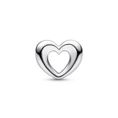 Pandora Romantický stříbrný korálek Srdce Moments 792492C00