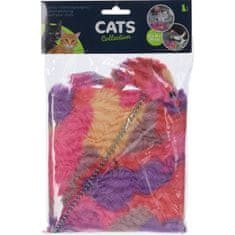 Pets Collection Hračka pro kočku s myší, vyrobená z plyše
