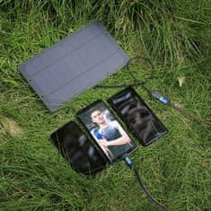 fotovoltaická přenosná solární nabíječka Solar Charger 6W/12W