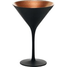 Stulzle Oberglas Koktejlová sklenice Stölzle Elements 240 ml, černá/bronzová, 6x