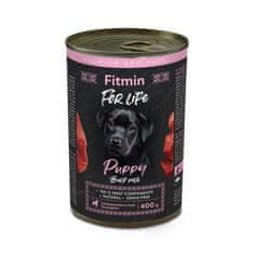Dog For Life tin puppy beef 6x400 g