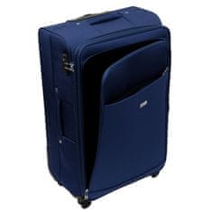 AVANCEA® Sada cestovních kufrů GP7172 modrá 4W XS,S,M,L