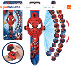 Spiderman Spiderman - hodinky s projektorem - spiderman