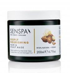 SenSpa Deeply nourishing hair&scalp mask 200ml maska na suché a normální vlasy