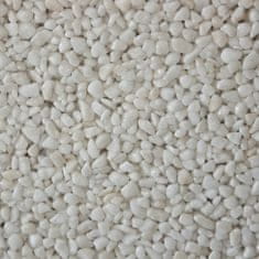 Kamenný koberec PIEDRA - Bílý, Frakce 2-4 mm, chemie - Polyaspartik 100 % UV 1,25 kg