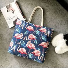 eCarla Dámská plážová taška na nákupy urban navy blue