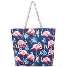 eCarla Dámská plážová taška na nákupy urban navy blue