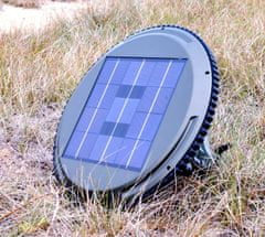 WILD-ROAD LED Solární lampa UFO s Bluetooth reproduktorem