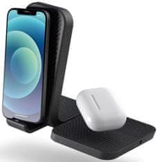 Zens Modular Single Wireless Charger Extension Black bezdrátová nabíječka