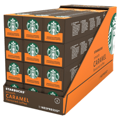 Starbucks by NESPRESSO Smooth Caramel Flavoured Coffee, kávové kapsle – 12x10 kapslí v balení