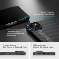Pitaka Fusion Weaving MagEZ Case 3, rhapsody, iPhone 14 Plus