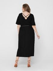 Only Carmakoma Dámské šaty CARBANDANA Regular Fit 15207944 Black (Velikost 5XL/6XL)