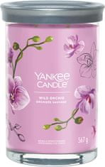 Yankee Candle vonná svíčka Signature Tumbler ve skle velká Wild Orchid 567g