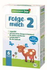 Lebenswert bio pokračovací kojenecké mléko 2