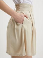 VILA Béžová krátká sukně VILA Vero M