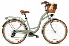 Mood dámské jízdní kolo, kola 28”, výška 160-185 cm, 7-rychlostní, Oliva