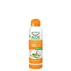 Equilibra Aloe Solare Aloe Vera opalovací krém Spf30 ve spreji 150 ml