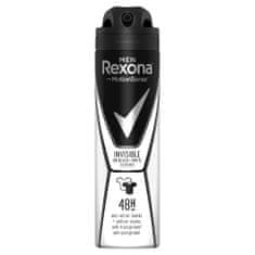 Rexona Motion Sense Men Dezodorant ve spreji Invisible Black &amp; White 150 ml