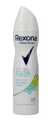 Rexona Dezodorant ve spreji Stay Fresh Woman Blue Poppy &amp; Apple 150 ml