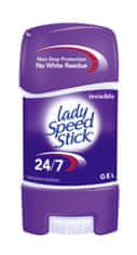 Lady Speed Stick Deodorant W Żelu 24/7 Invisible 65G