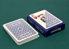 Profesionální 100% plastik pokerové karty Pokerstore - modré