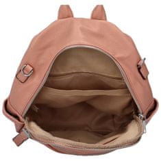 Turbo Bags Trendy dámský koženkový batůžek Zora, růžová