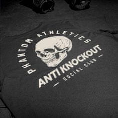 Phantom Pánské Tričko PHANTOM Anti Knockout Club - černé
