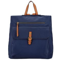 Turbo Bags Elegantní dámský textilní batoh Ludmila, tmavě modrá