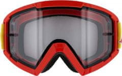 Motokrosové brýle SPECT MX WHIP červené s čirým sklem 008 UNI