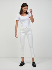 Orsay Bílé zkrácené skinny fit džíny ORSAY S