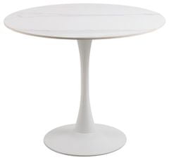 Actona Jídelní stůl MALTA 90 cm bílý