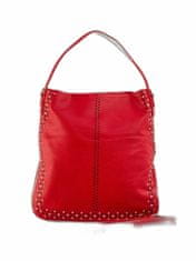 LOOKAT Červená dámská kožená taška