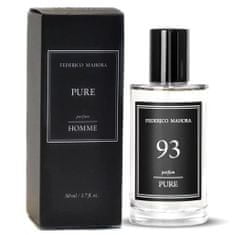 FM FM Federico Mahora Pure 93 Pánský parfém - 50ml Vůně inspirovaná:CHROME –Azarro