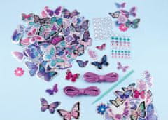 Make It Real Dekorativní samolepky na boty Butterfly Bling