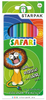 Pastelky 12 barev Safari